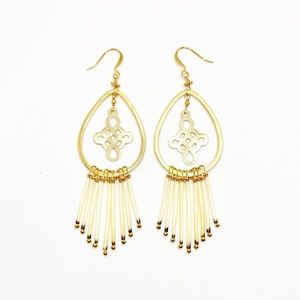 Porcupine Fan Earrings